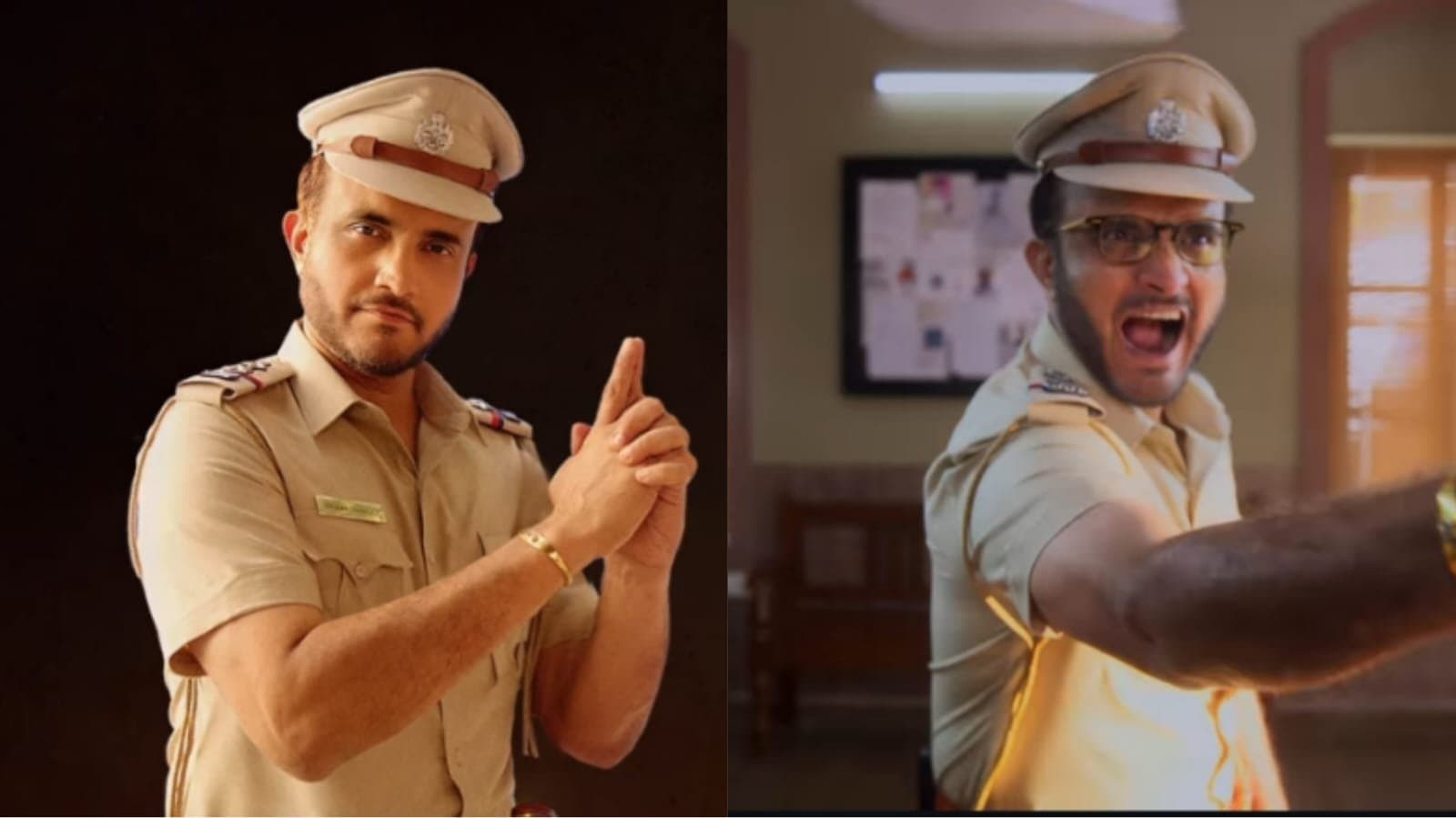 Sourav Ganguly promoting netflix web series khakee the bengal chapter 