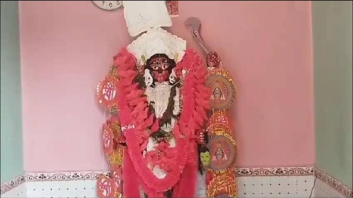 Theft at Kali Temple During Diwali Celebrations in East Burdwan gnr