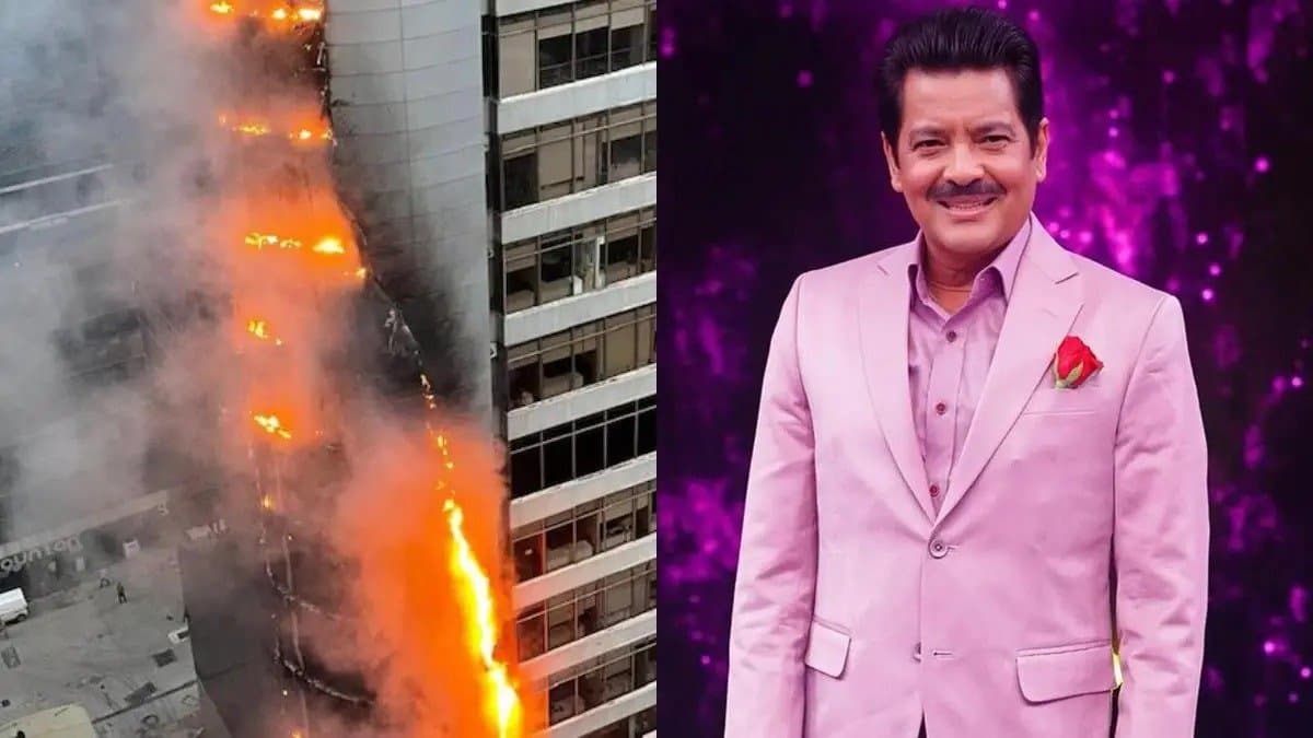 Popular bollywood singer Udit Narayan s residential building in mumbai s andheri catches fire ENT 
