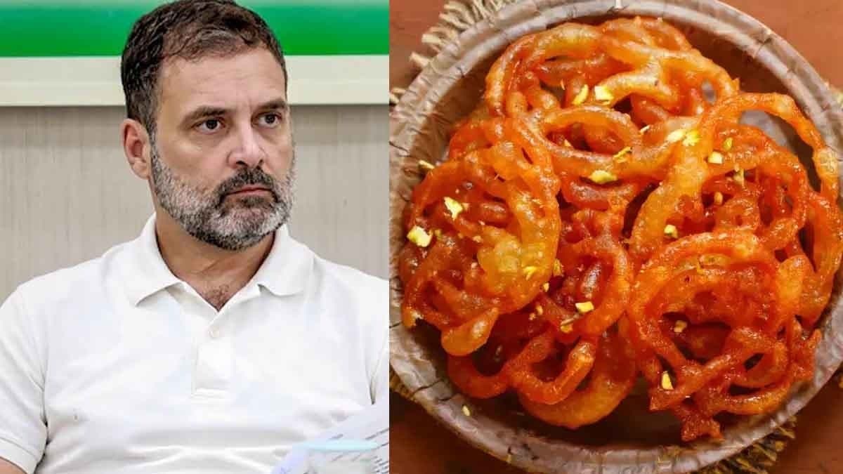 BJP's Jalebi Order For Rahul Gandhi, Delivery Location, Congress Office gnr