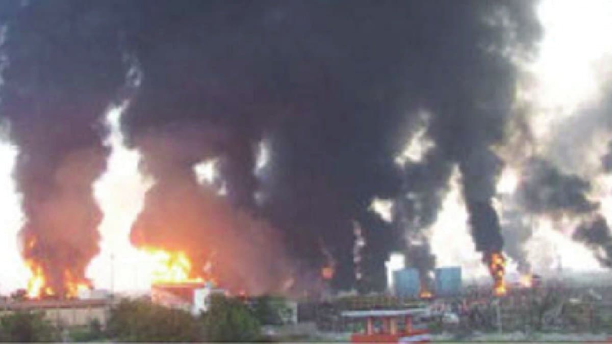 Jaipur fire highway fire toll rises to 13gnr