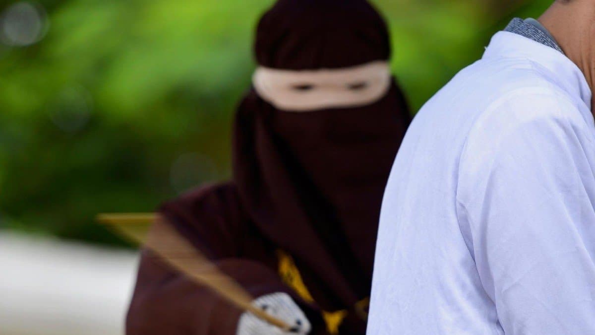 For Extramarital indonesian couple publicly flogged