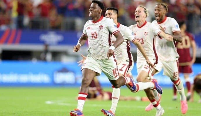copa america canada beat venezuela