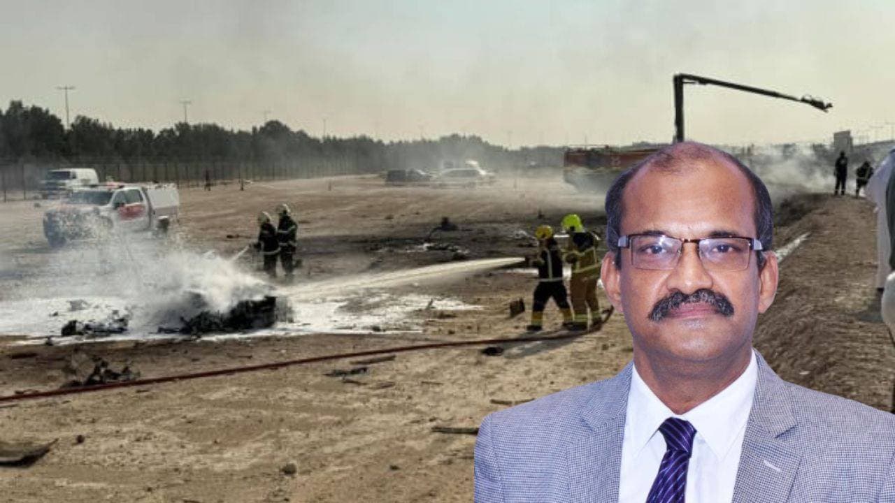 Tejas Accident in Dubai Air Show