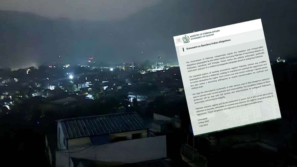 Government of Pakistan rejects the allegations propagated by the Indian media