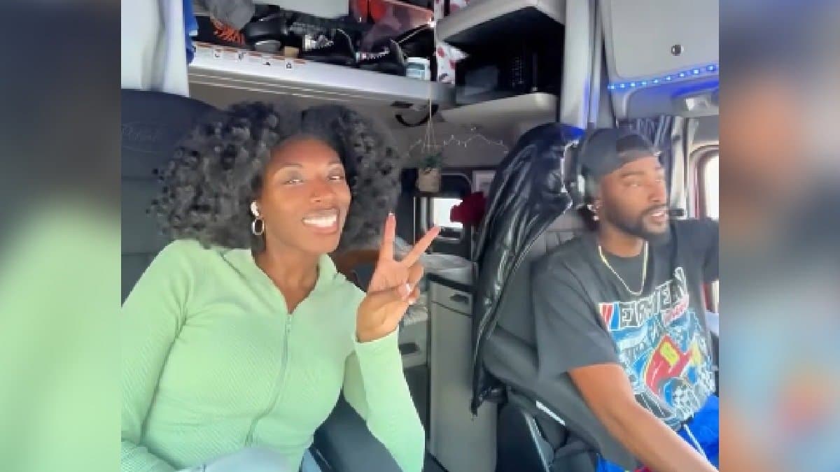 Woman Quit Her Job To Live On The Road With Her Truck Driver Husband  gnr