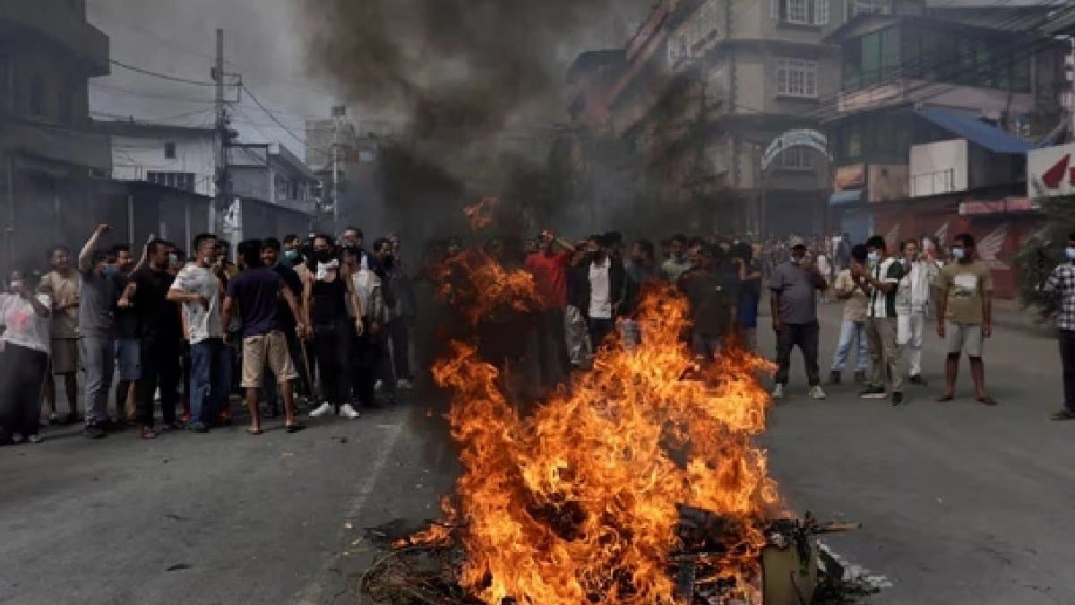 Nepal Protest Update Gunfire near the Nepal Presidents residence