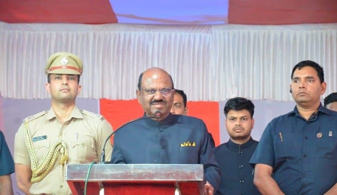 amrit bharat project opening by modi, governor present