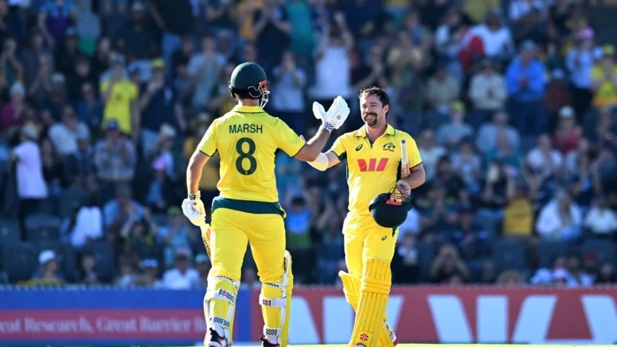 Australias three batters scored century against South Africa in ODI, Head Marsh and Green scripted history 