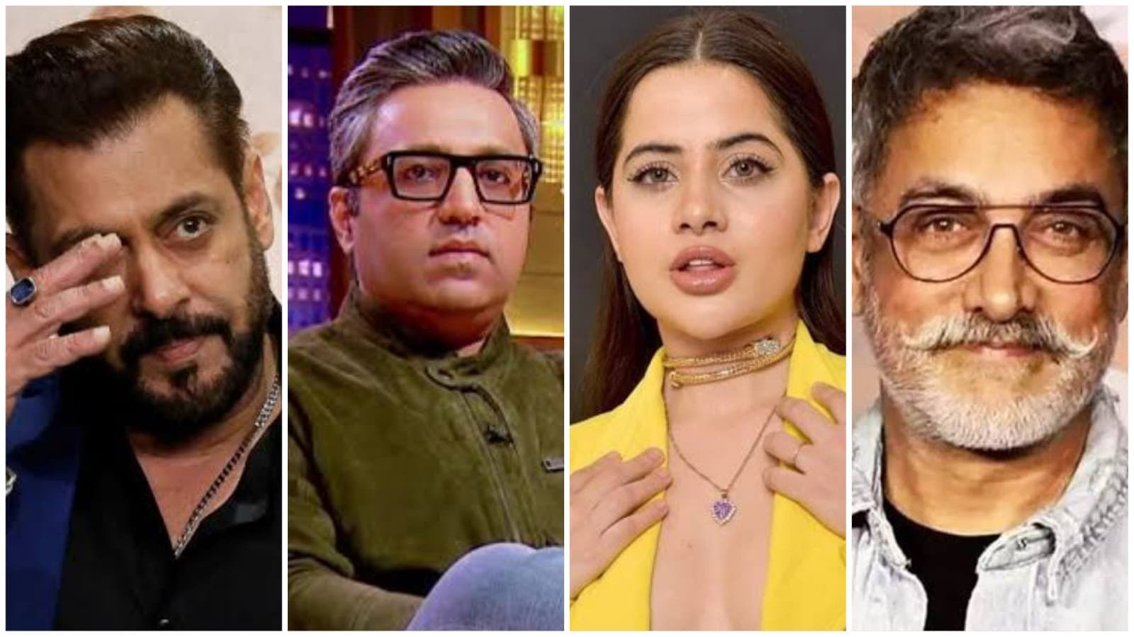 urfi javed challenges ashneer grover yo insult salman khan on his face who was left out of the list of invitees in aamir khans birthday ent