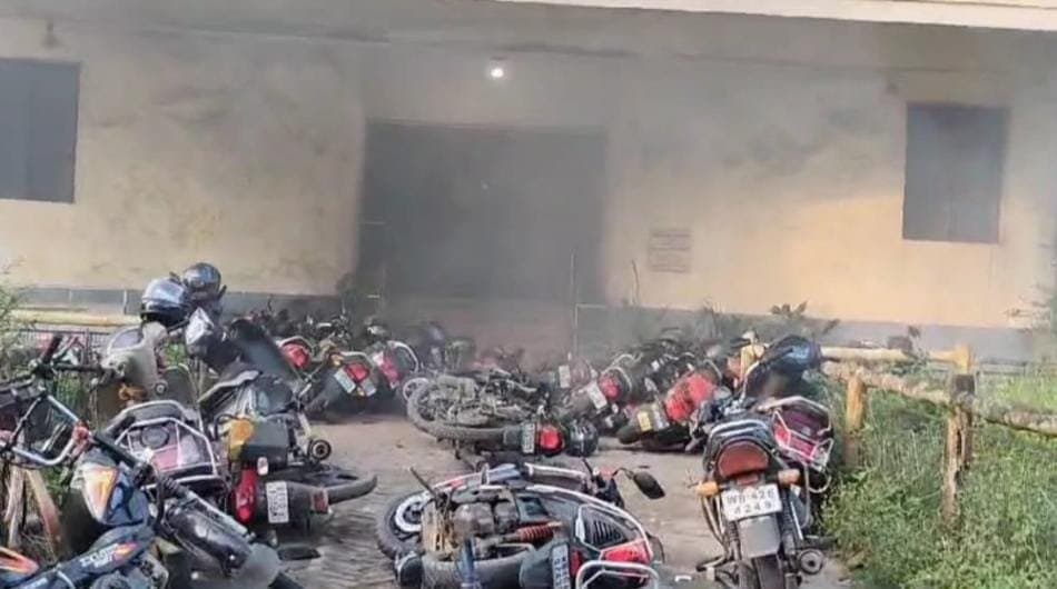 Bombs were allegedly hurled at a rally also at cpm party office gnr