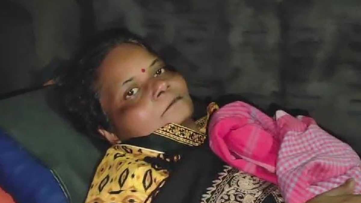 Sangeeta Raut of Shahaganj finally returns home with the help of the Chief Minister gnr