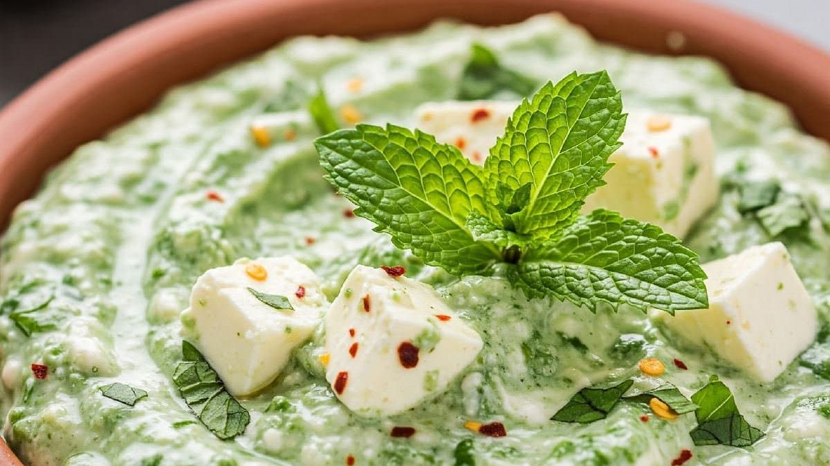 Home cooking advice: Simple Breakfast recipe of Pudina Paneer Dip