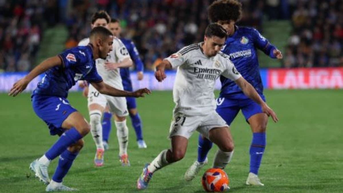  Real Madrid beats Getafe in La Liga ahead of Copa del Rey final against Barcelona spt 