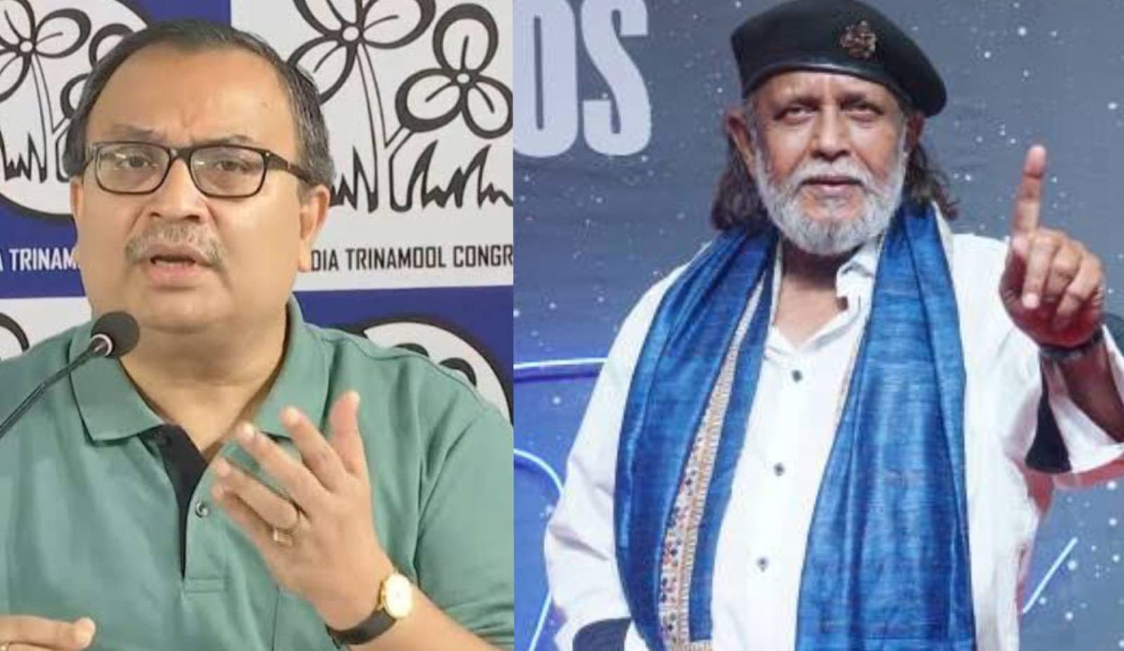 Kunal Ghosh challenges mithun chakroborty after mithuns reaction on sandeshkhali