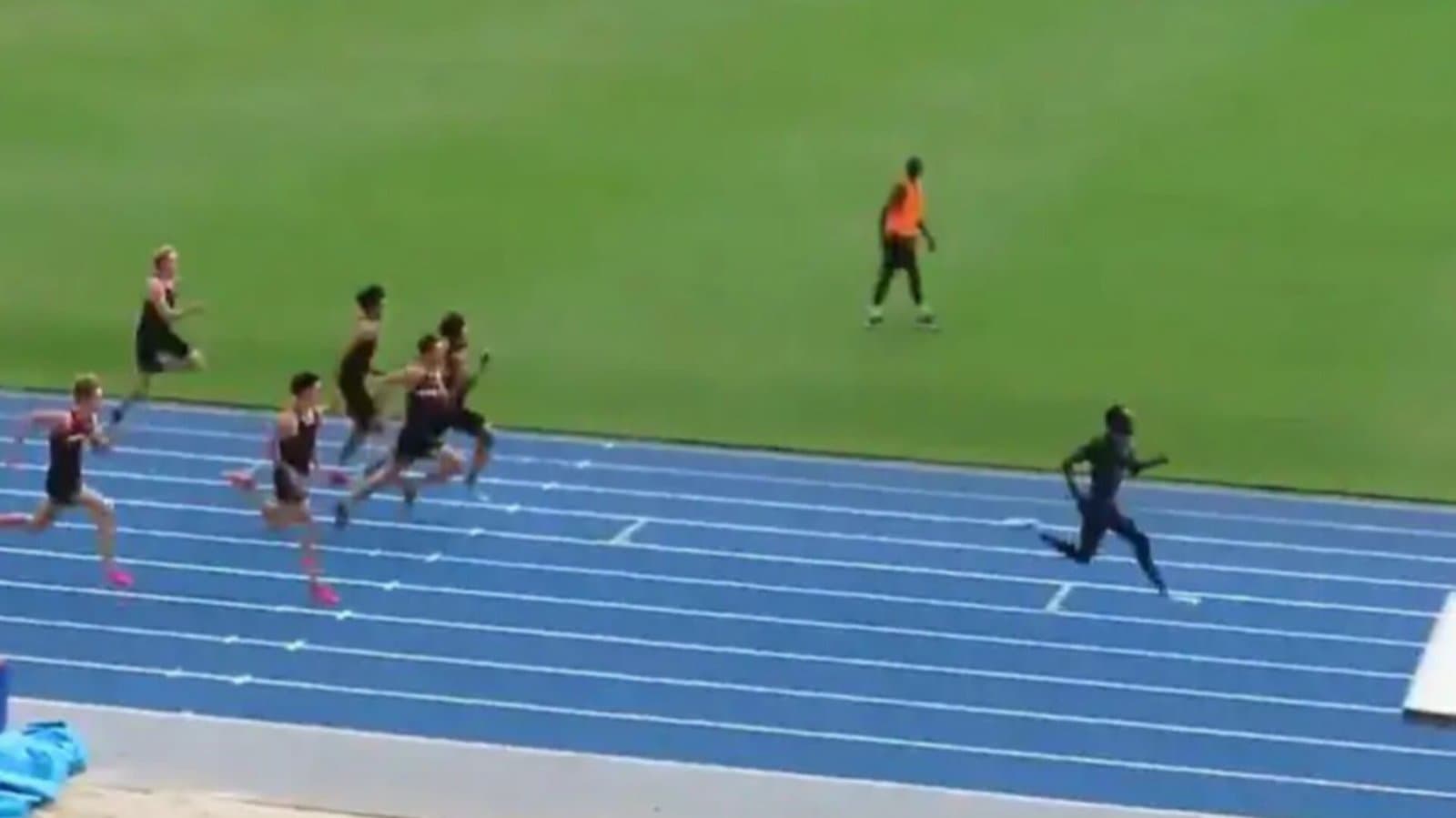 16 year old's stunning sprint, misses Usain Bolt's record by a whisker spt 
