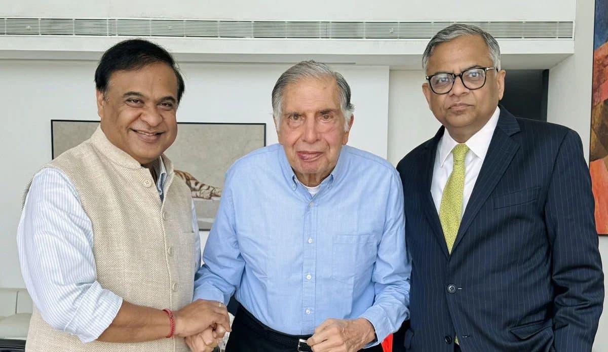 Himanta Sarma Meets Ratan Tata