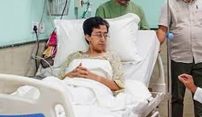 Delhi minister Atishi released from hospital after treatment
