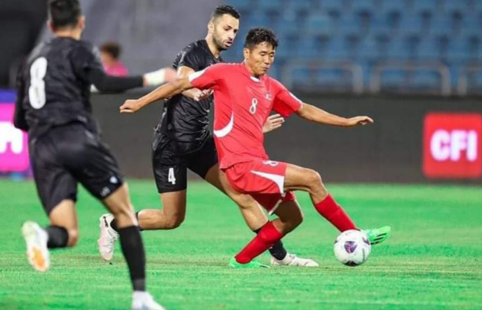 East Bengal's Hijaji Maher plays for Jordan national team against north korea spt 