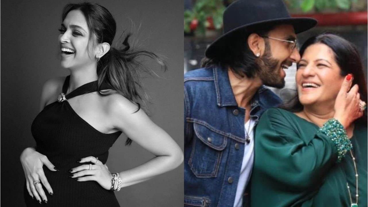 ranveer singh mother anju bhavnani reacted to the news of deepika padukone pregnancy ent