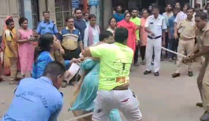 patient family was brutally beaten by the civic volunteer national medical college