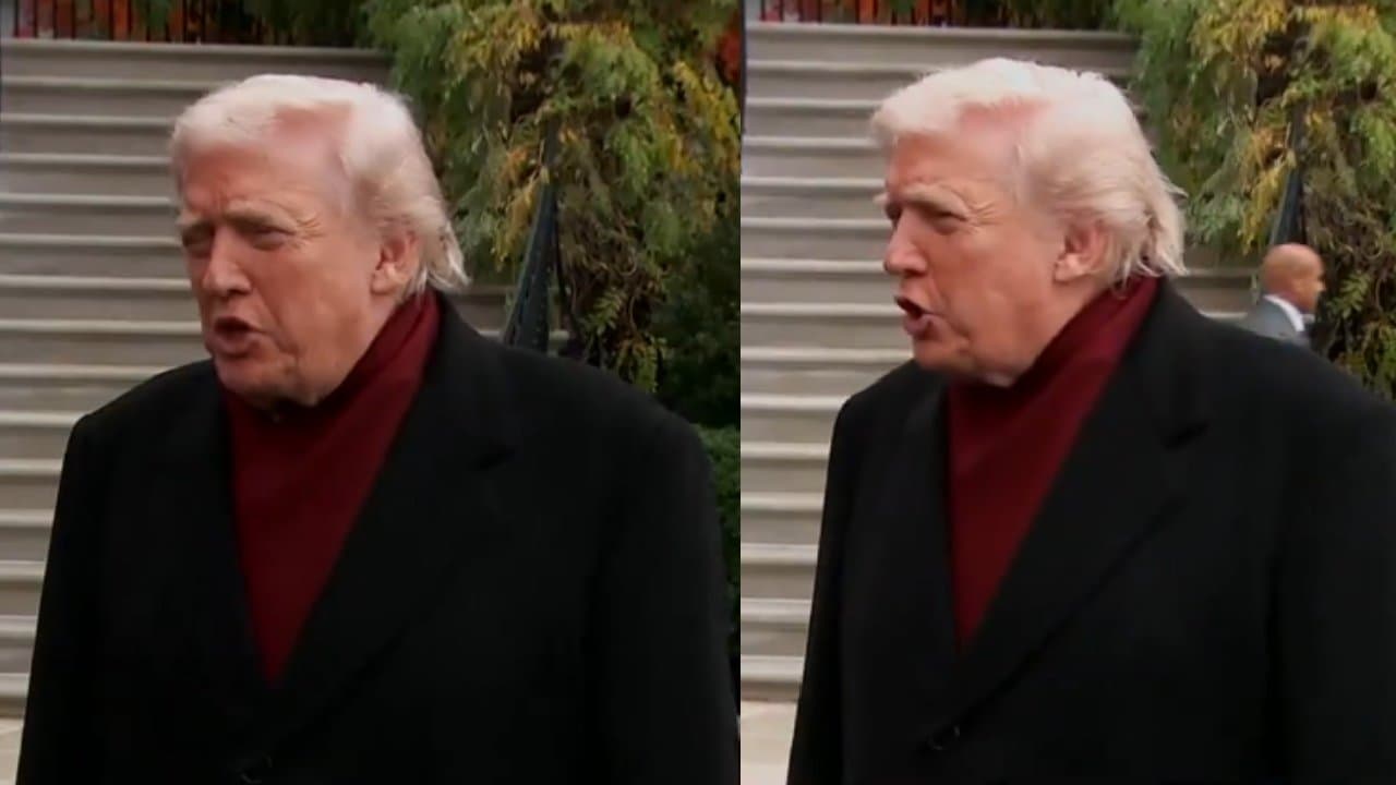 Trumps new winter look goes viral  internet says hes copying Zohran Mamdani