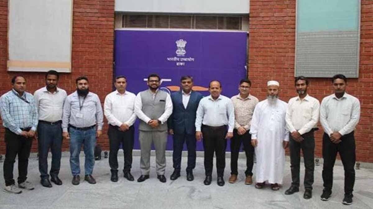  10 Officers from Bangladesh land port in India for training gnr 
