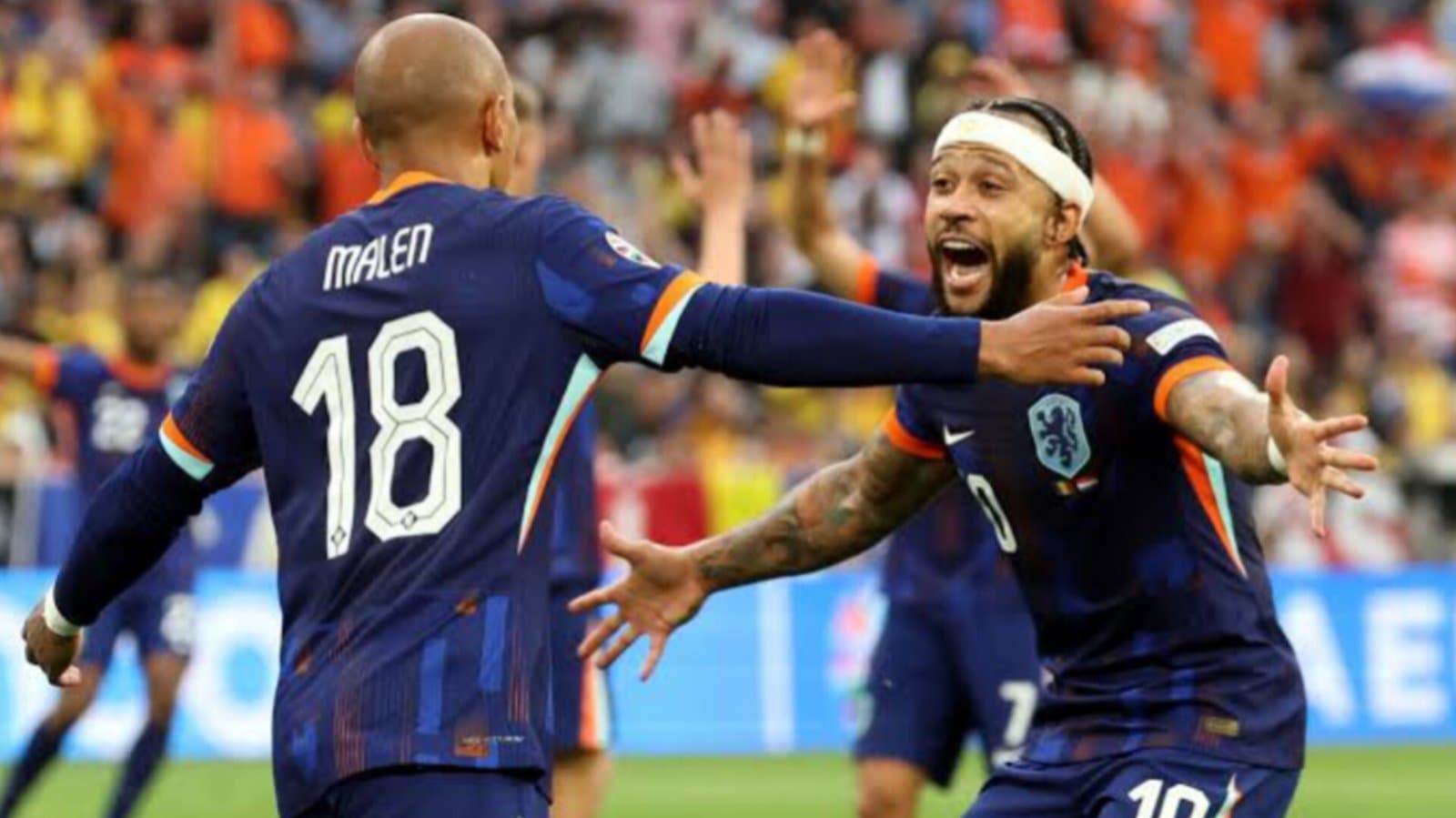 Netherlands-Romania: জোড়া গোল সুপারসাব মালেনের, ১৬ বছর পর ইউরোর শেষ আটে ডাচরা