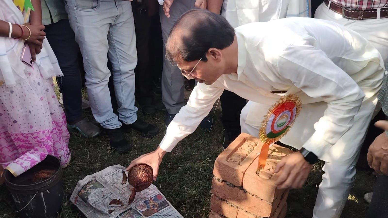 Drinking water project launch on farakka_gnr