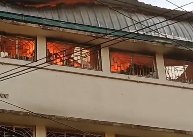 massive fire breaks at kaikhali factory