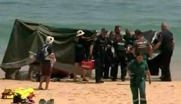 shark attack, one youth dead