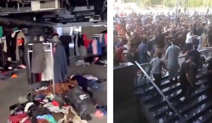 Dream Bazaar Mall Ransacked, Looted By Unruly Mob On Opening Day