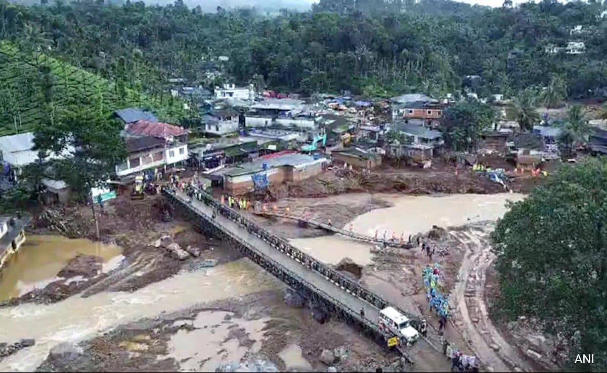 Orange Alert Issued In Landslide-Hit Wayanad, Heavy Rainfall Predicted gnr 
