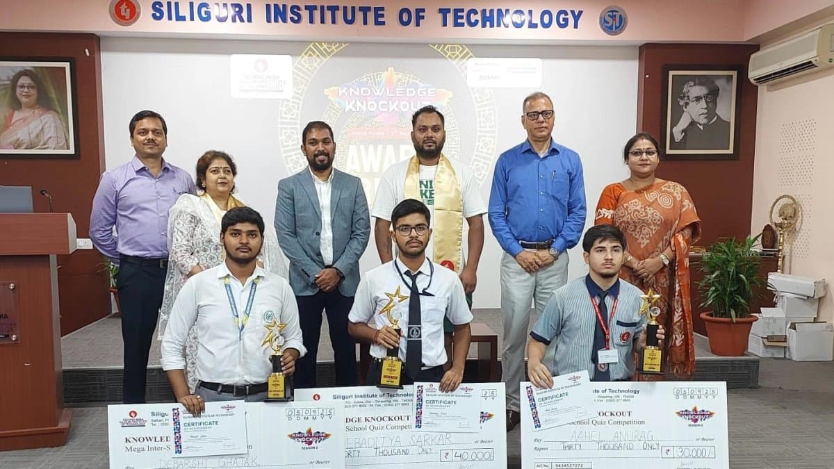 The 'Knowledge Knockout Season-2' inter-school quiz competition has ended in SIT 