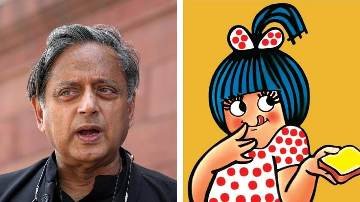 What is the connection between Shashi Tharoor and the Amul Girl