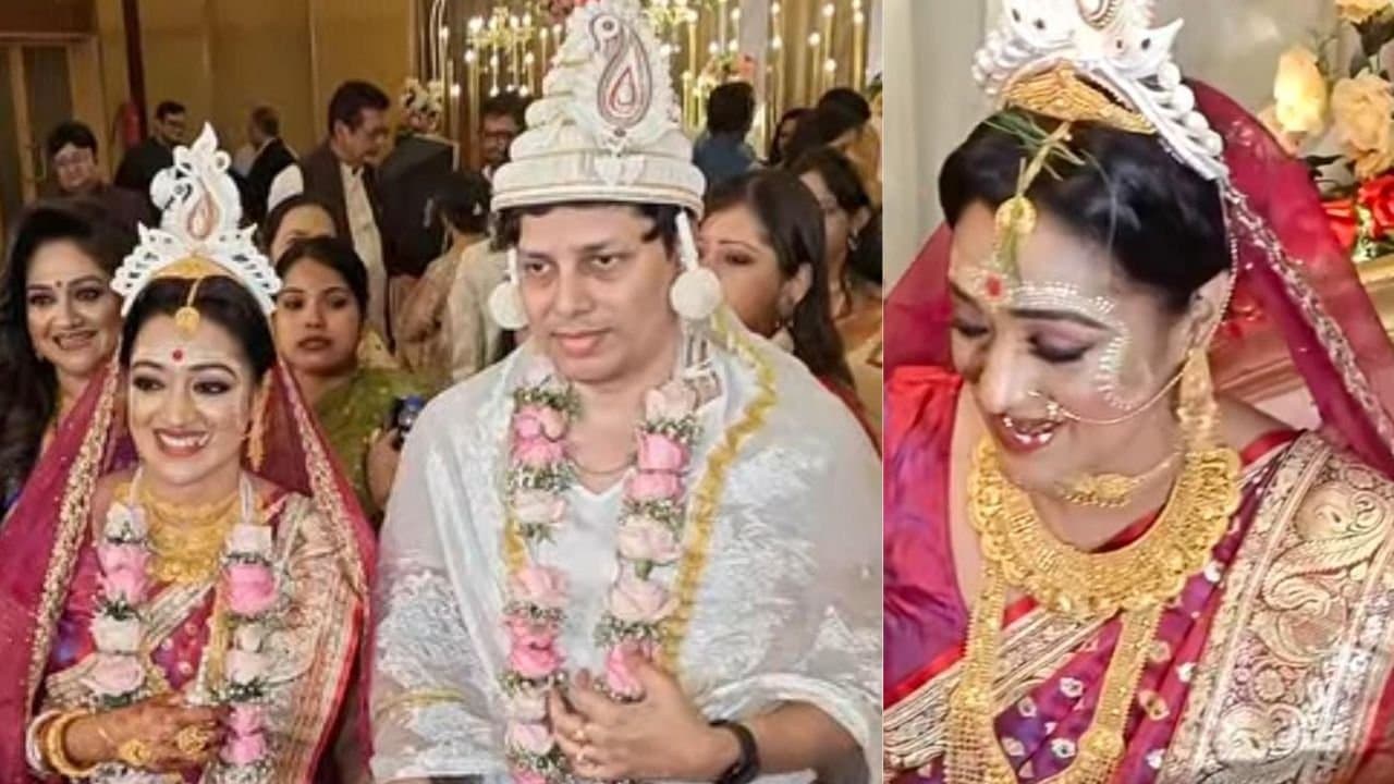 Moubani Sorcar Tied Knot with Soumya Check their wedding Photos