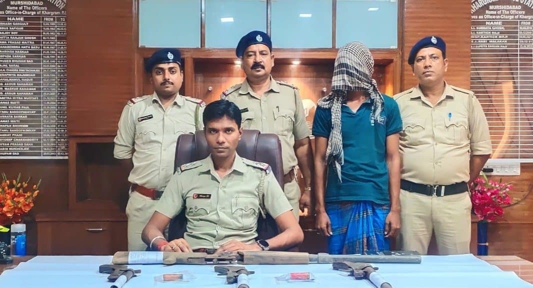 man arrested at murshidabad