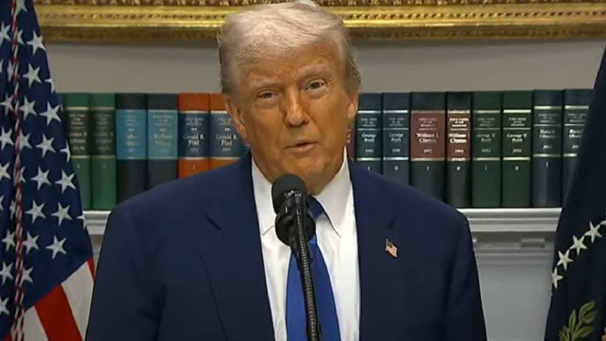 US President Donald Trump Reaction on India Pakistan Ceasefire