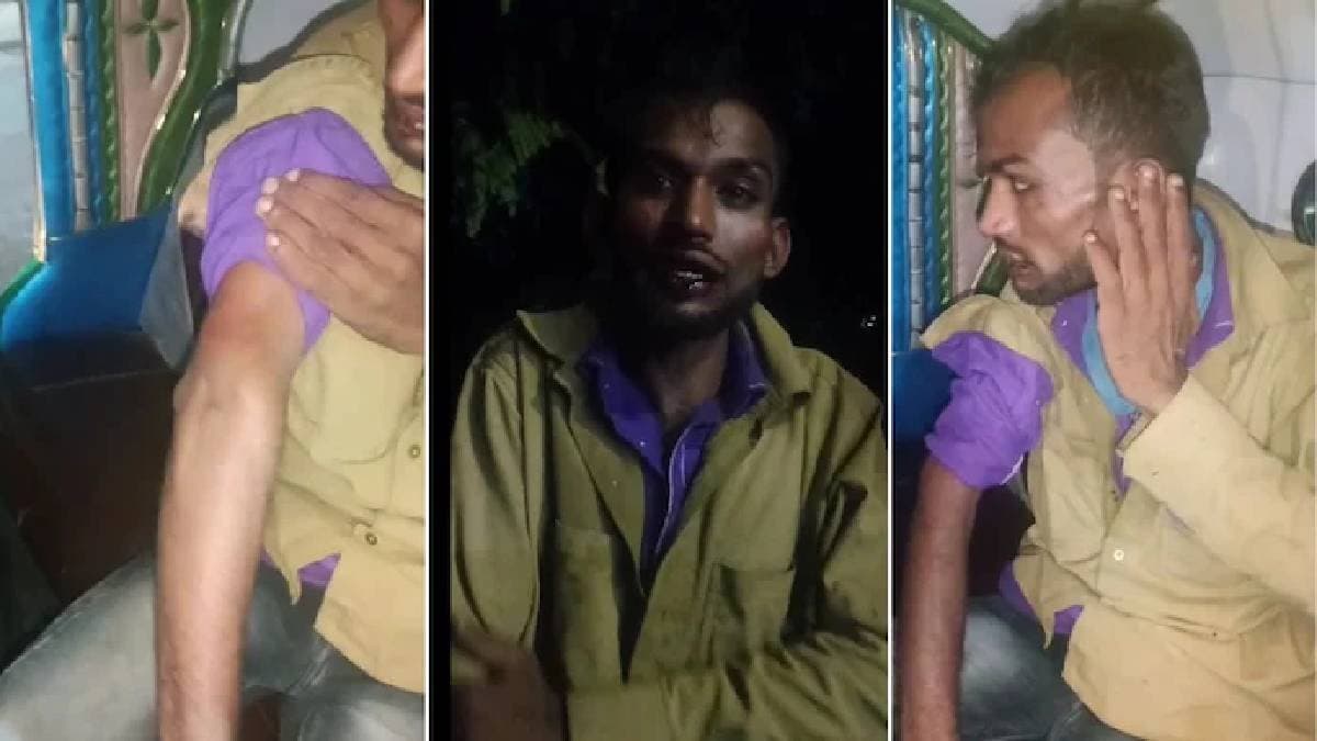 Muslim Man Assaulted Forced To Chant 'Jai Shri Ram'