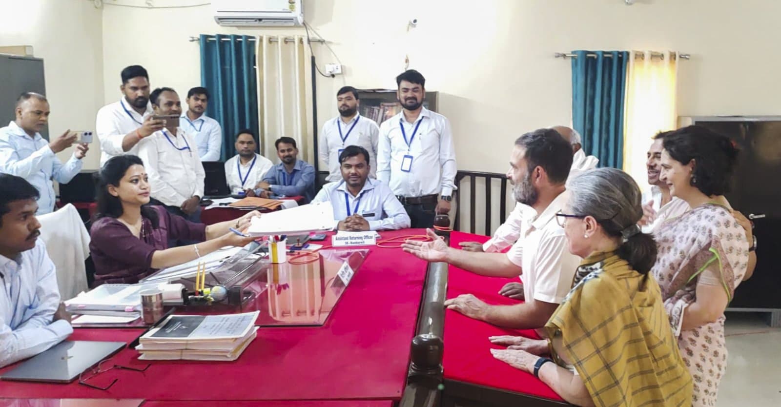 Rahul Gandhi files nomination from Rae Bareli