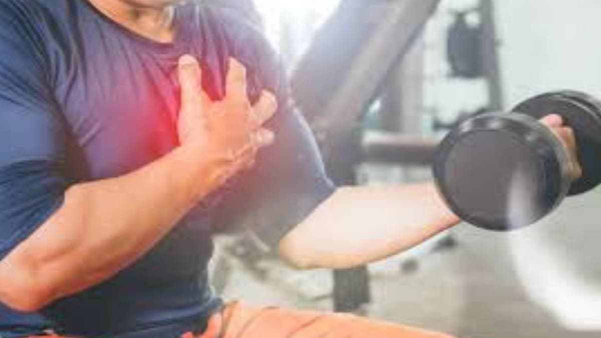 Heart attack in gym after drinking coffee