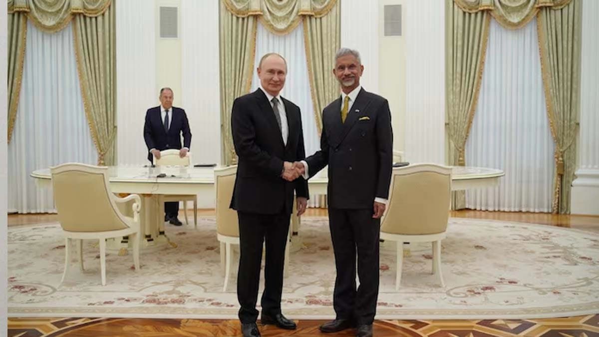 Putin Jaishankar meeting in Moscow what issues were discussed in the context of US tariff challenges