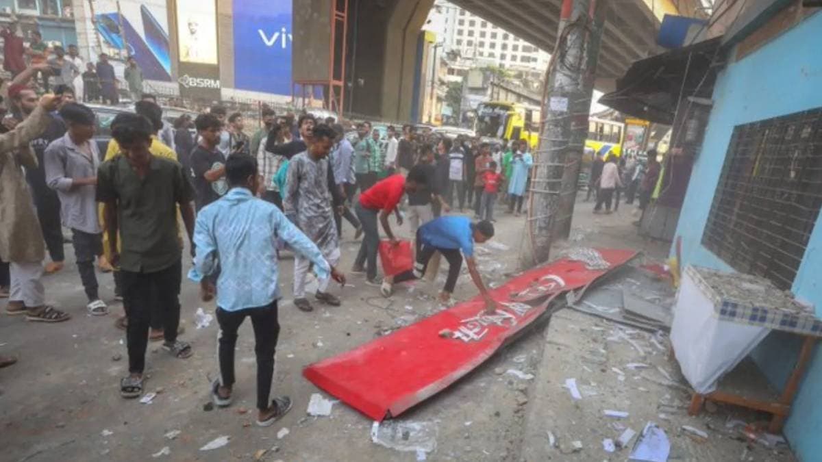 Bata Puma showrooms vandalized by mob in Bangladesh