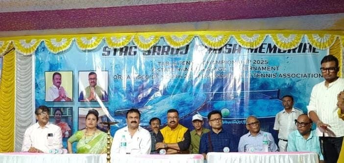 Swaroj Ghosh Memorial Table Tennis Championship commences from today 