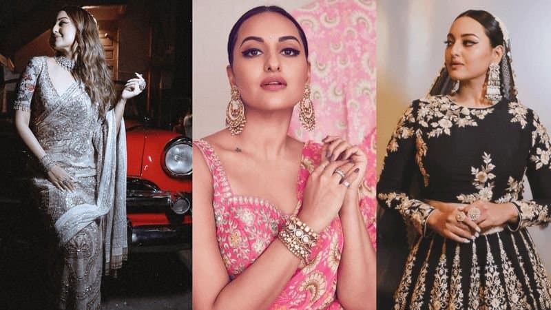 Fashion: এলিগ্যান্ট শাড়ির ফ্যাশনে অনুপ্রেরণা হোক সোনাক্ষী সিনহা! রইল তাঁর ঝলক 