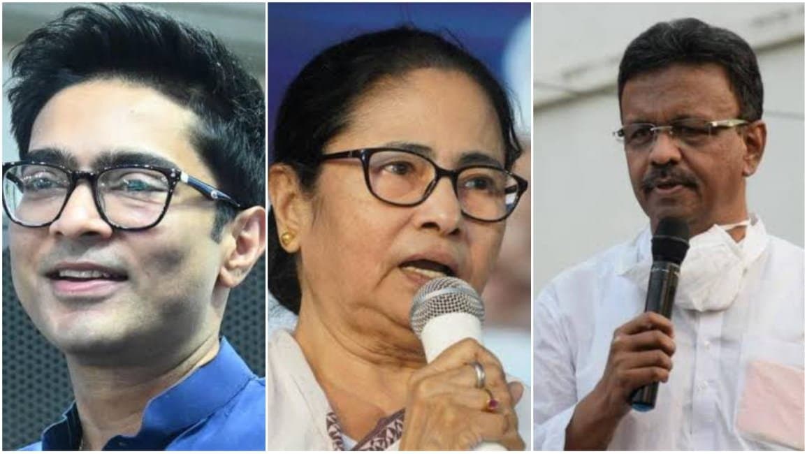 Abhishek meets mamata on Monday evening