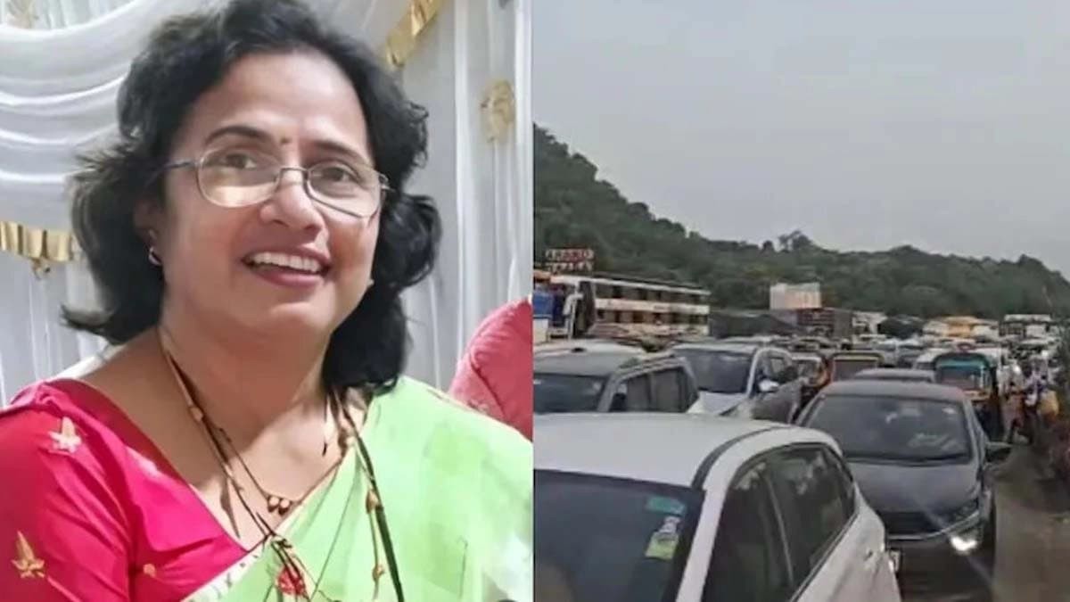 Maharashtra woman Chhaya Purav was dies in ambulance stuck in NH 48 jam