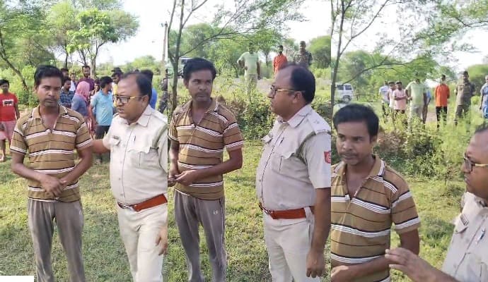 dead body found in jhargram