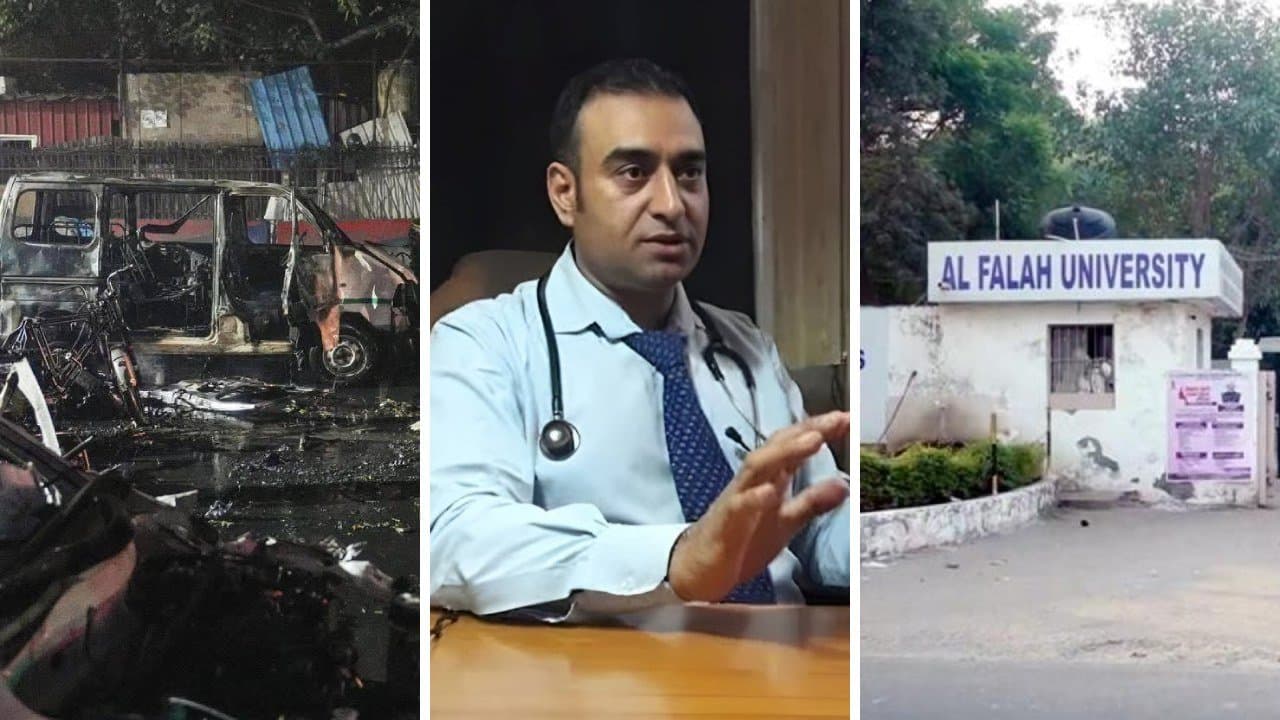 Delhi Blast: dr Nisar Hassan of Al falah university is under the lens in Faridabad terror probe