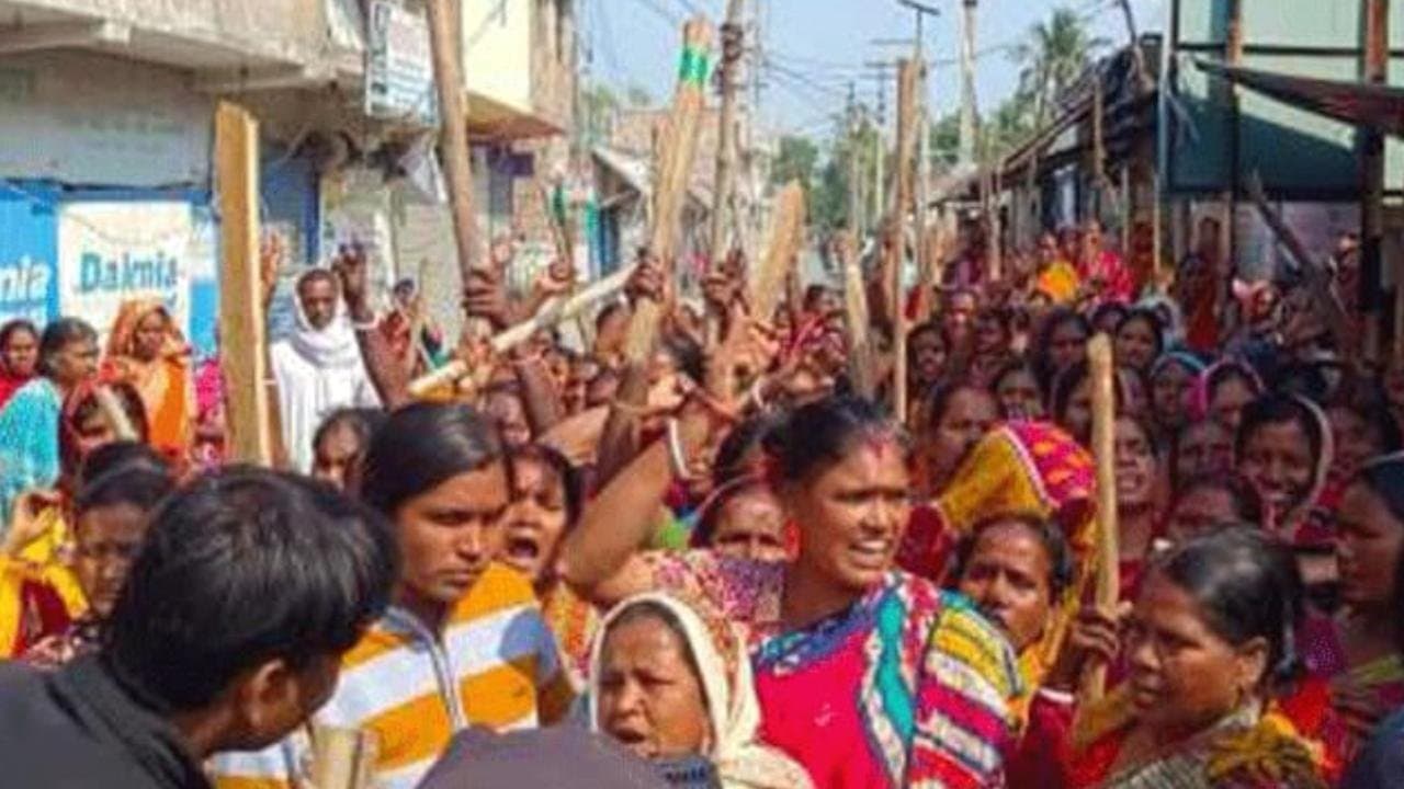 Tmcs meeting on Sandeshkhali 